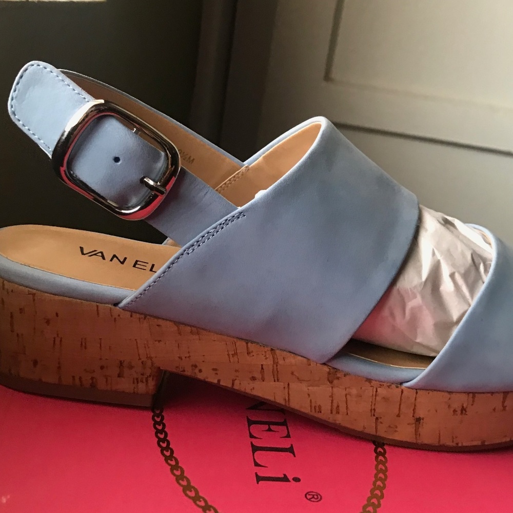 Baby Blue Sandals